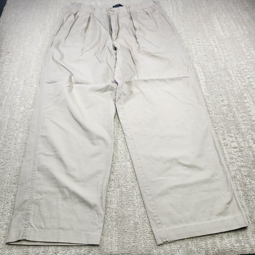 Vintage Polo Ralph Lauren  Pants Men 31x28 READ* Pleated High Rise Trouser USA